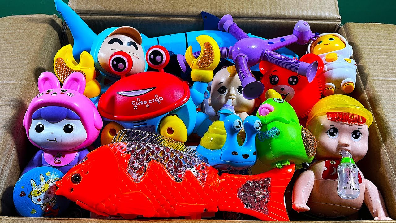 8.05 Minutes Satisfying with Unboxing Cute Princess House ＆ Swing Slide Collection Toys Review|ASMR