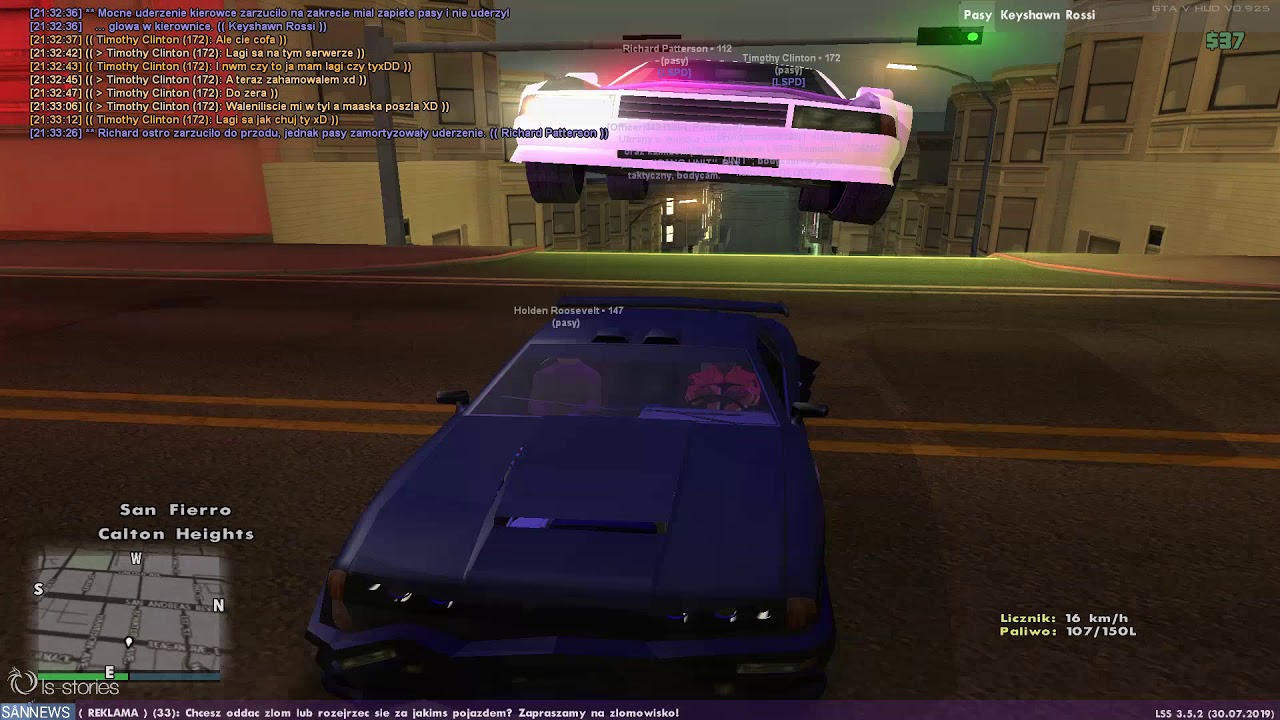 Ls Stories - Pościg # Latające radiowozy