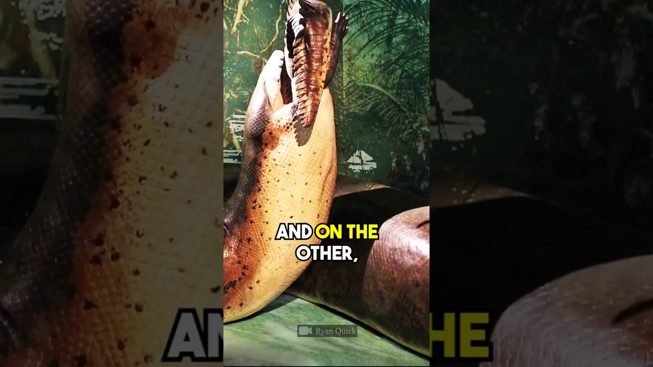 Clash of Titans Unseen Jungle Warfare Between Anaconda and lion short #lion #anaconda