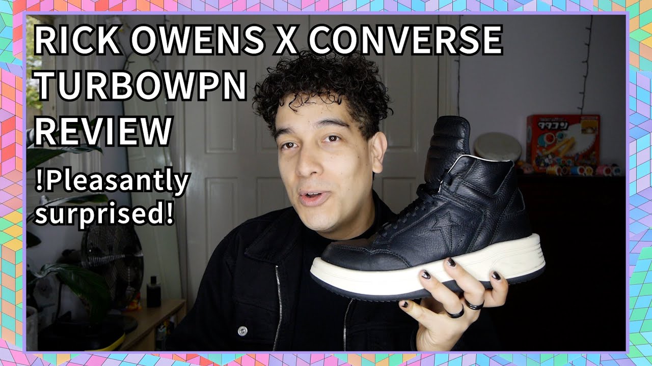 Rick Owens x Converse - Обзор DRKSHDW TurboWPN - ПРИЯТНО УДИВЛЕН!!