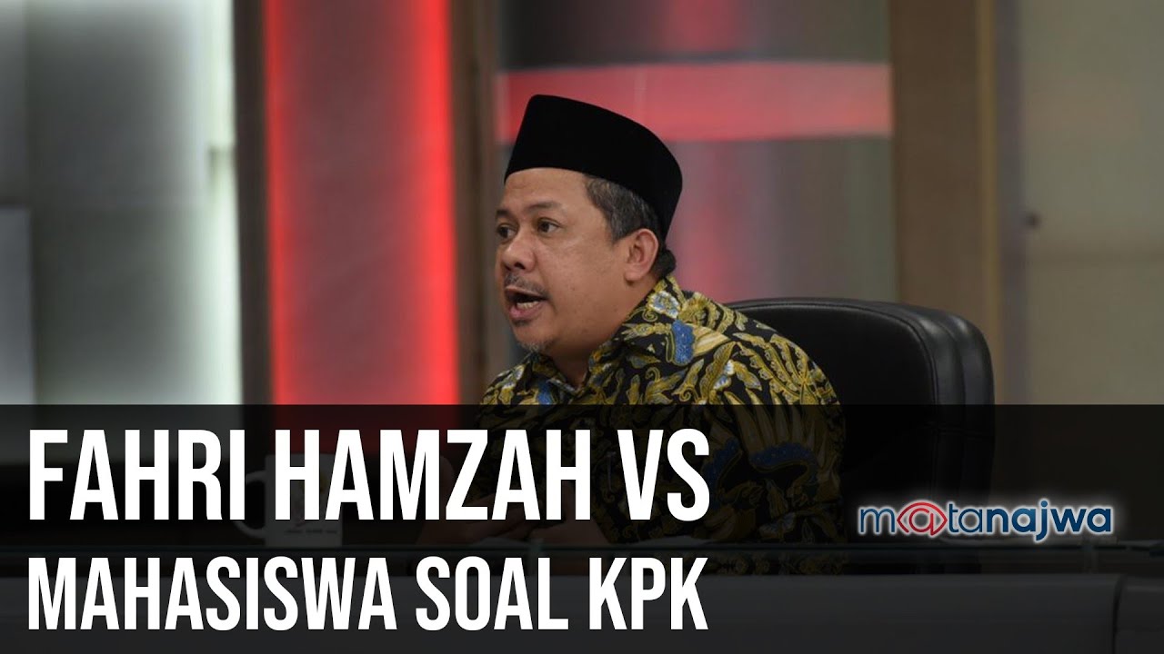Ujian Reformasi: Fahri Hamzah vs Mahasiswa Soal KPK (Part 5) | Mata Najwa