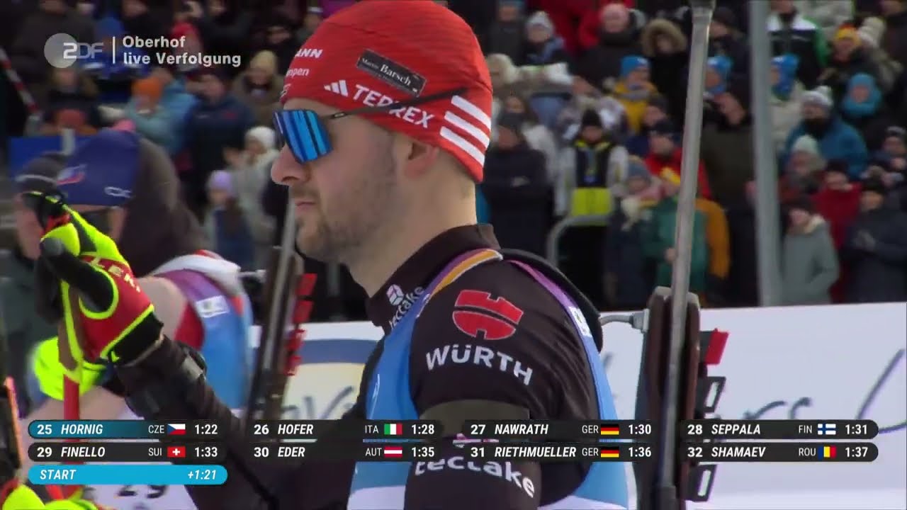 Biathlon Season 24/25 - Pursuit Men - Oberhof (GER)