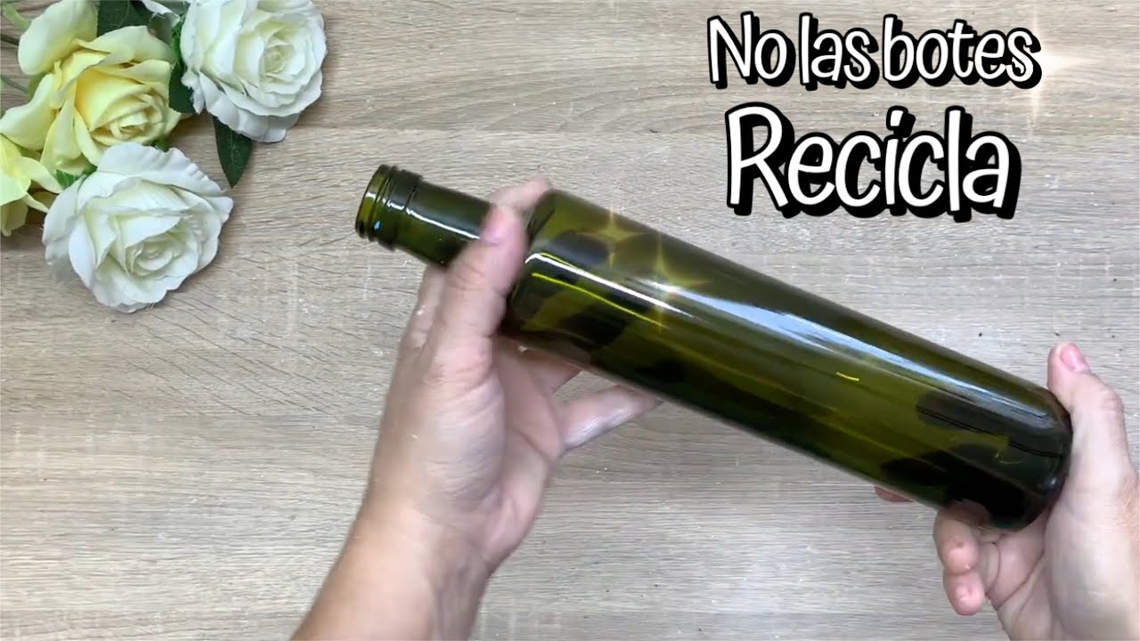 Manualidades con BOTELLAS DE VIDRIO / Ideas con reciclaje / ideas with bottles / ideias com garrafas