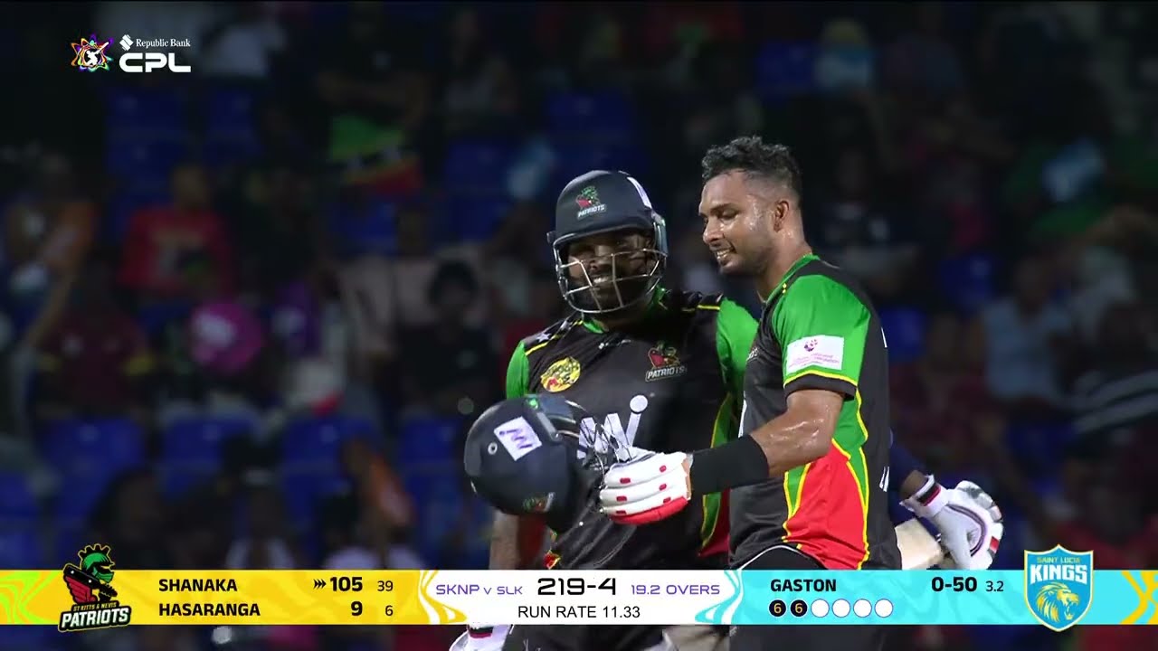 Dasun Shanaka hits FASTEST CENTURY in CPL History! | CPL 2026