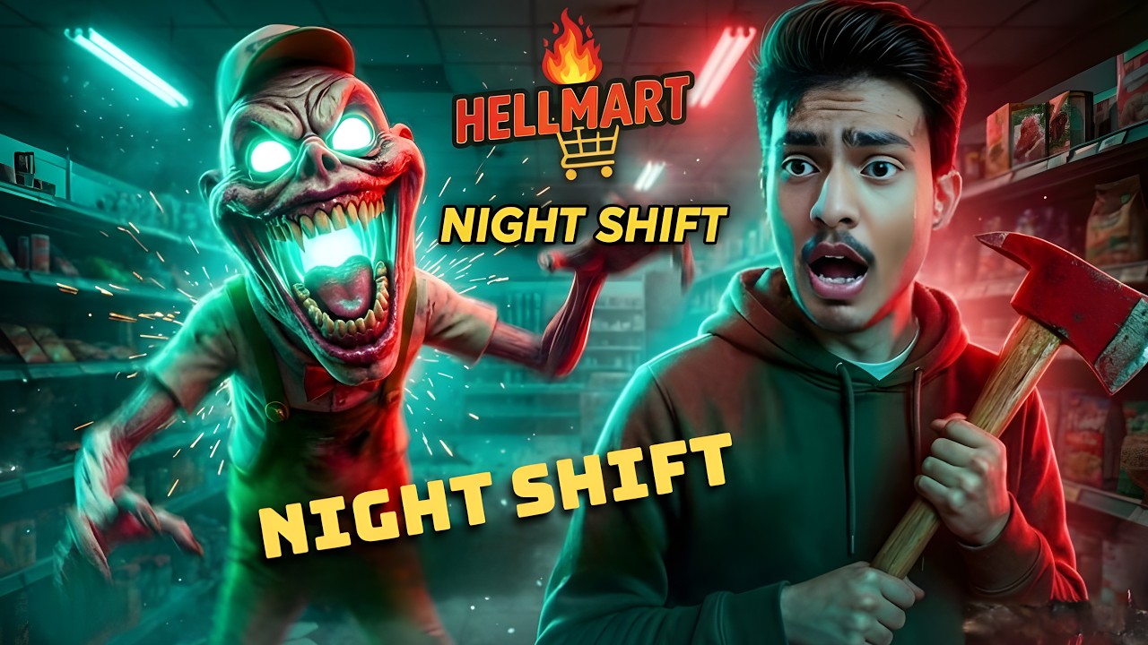 Hellmart ki Night Shift Kabhi mat Karna! 😱 | Horror Gameplay