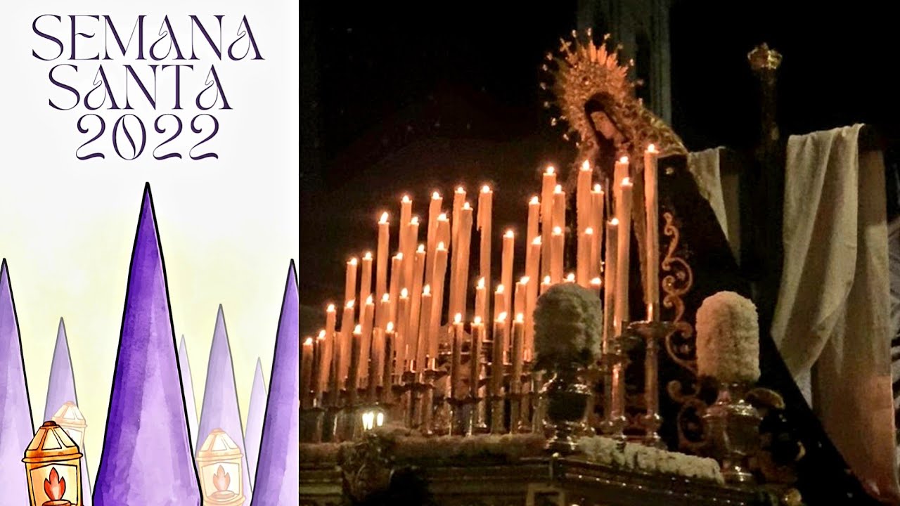 ✝️Semana Santa Talavera 2022⚜Sepulcro⚜Soledad🖤