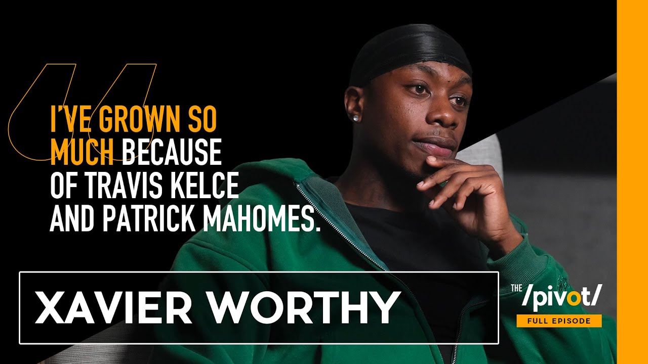 Xavier Worthy Chiefs #1 WR on KC mentality, Travis Kelce, Mahomes, Super Bowl loss & Eagles l| Pivot