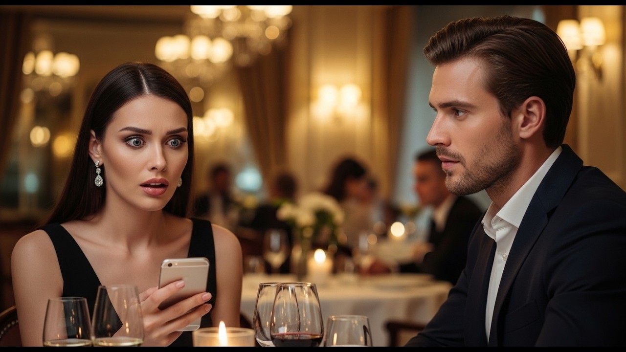 DURANTE LA CENA CON SUO MARITO RICEVETTE UN MESSAGGIO: “ALZATI E VAI—NON DIRE NIENTE”.
