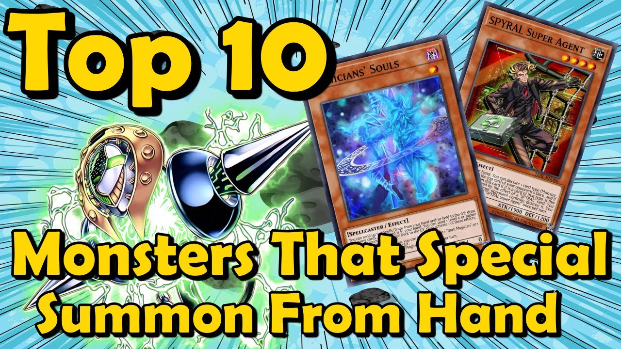 Top 10 Monsters That Special Summon Themselves From The Hand in YuGiOh