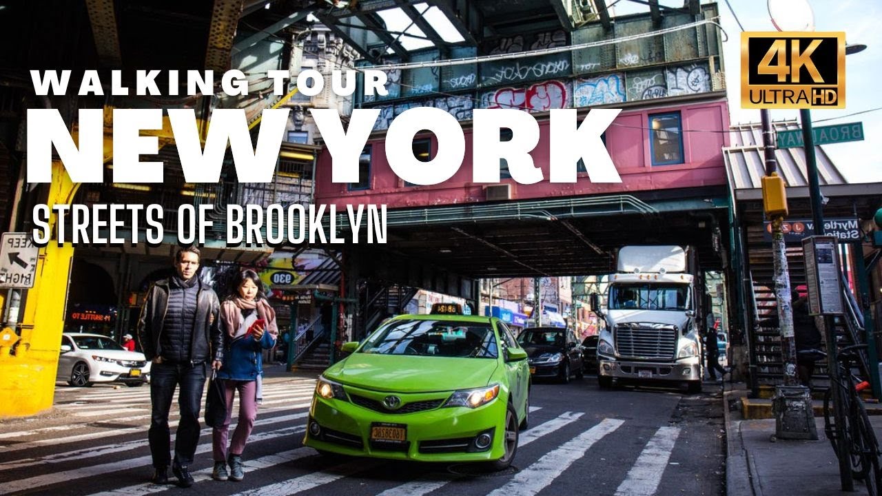 🇺🇸 Walking Brooklyn New York City | 4K HDR 60fps