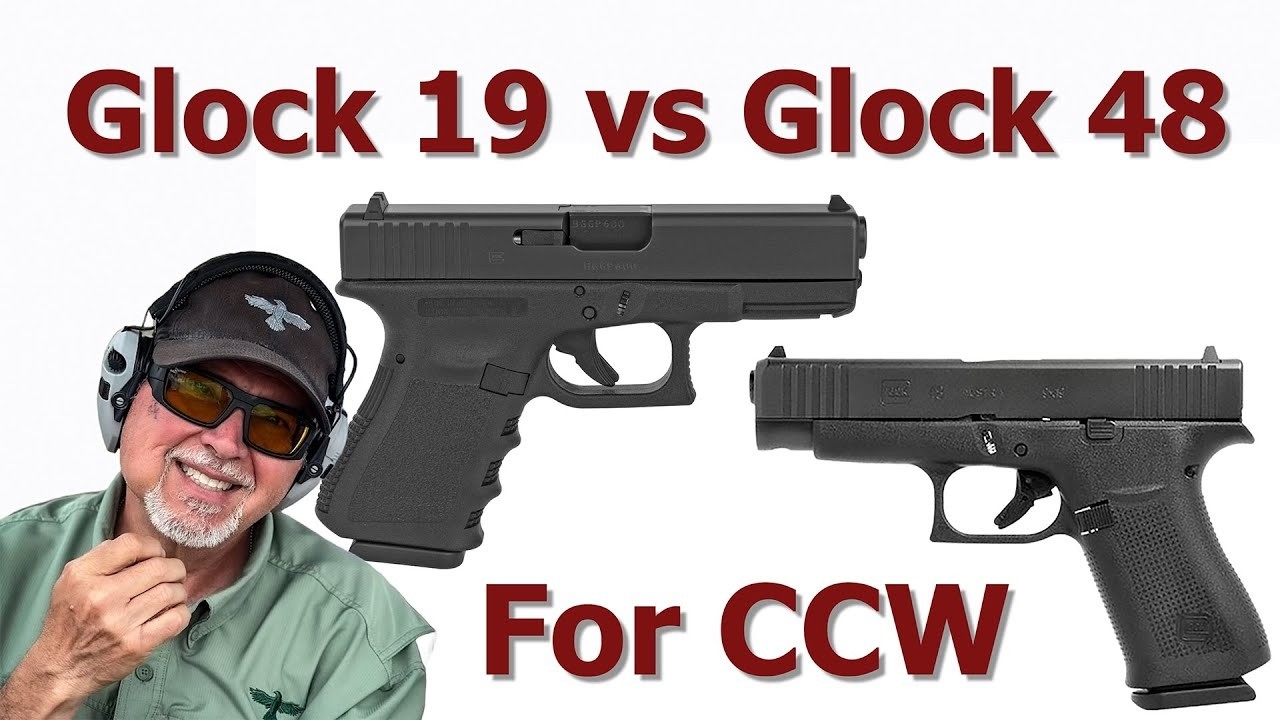 Glock 19 против Glock 48: решающее противостояние при скрытом ношении оружия &mdash; кто победит? #1549