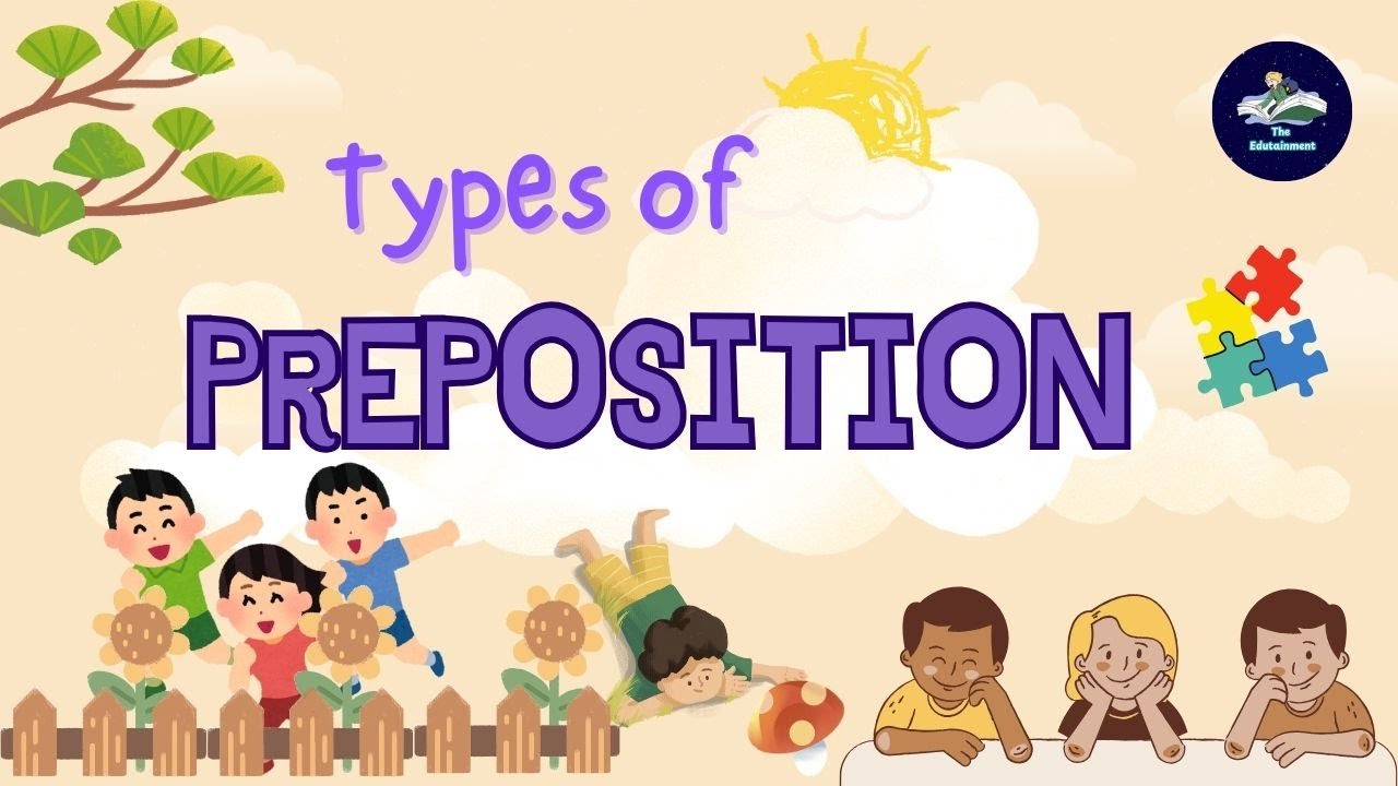Types of Preposition |The Edutainment