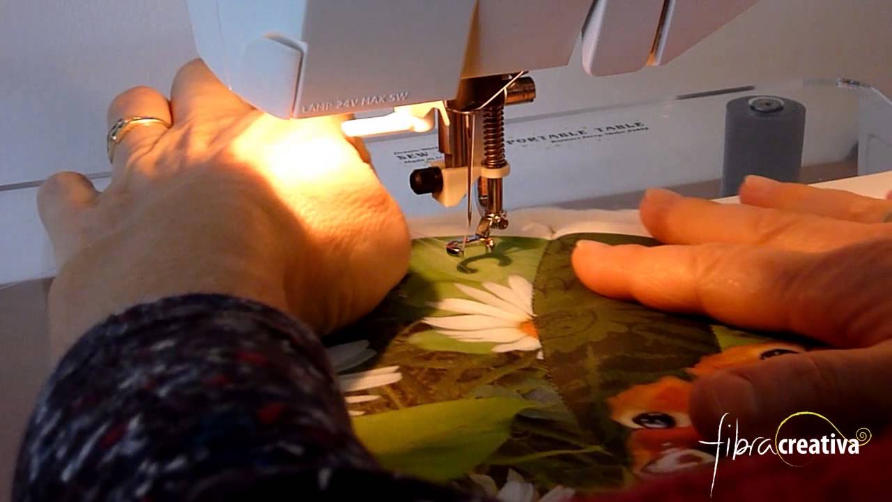 Tutorial acolchar a maquina un quilt