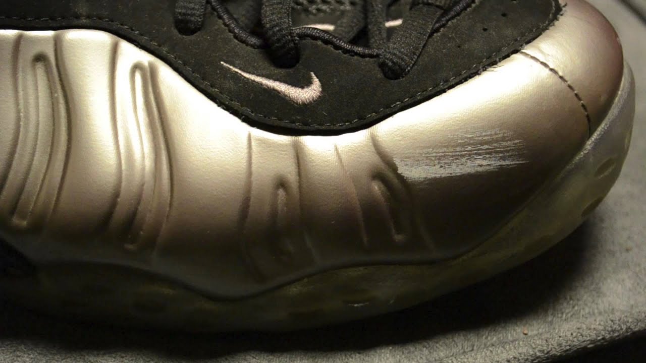 How to: Remove Scuffs From Nike Foamposite Shoes and Patent Leather