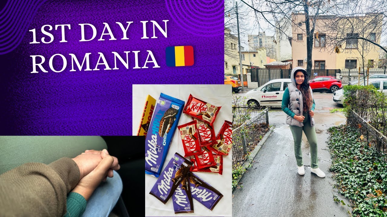 Romania Diary: 1 | රොමේනියාවේ ගෙවුන පළවෙනි දවස | 1st Day in Romania 🇷🇴 #romania #europe #travel