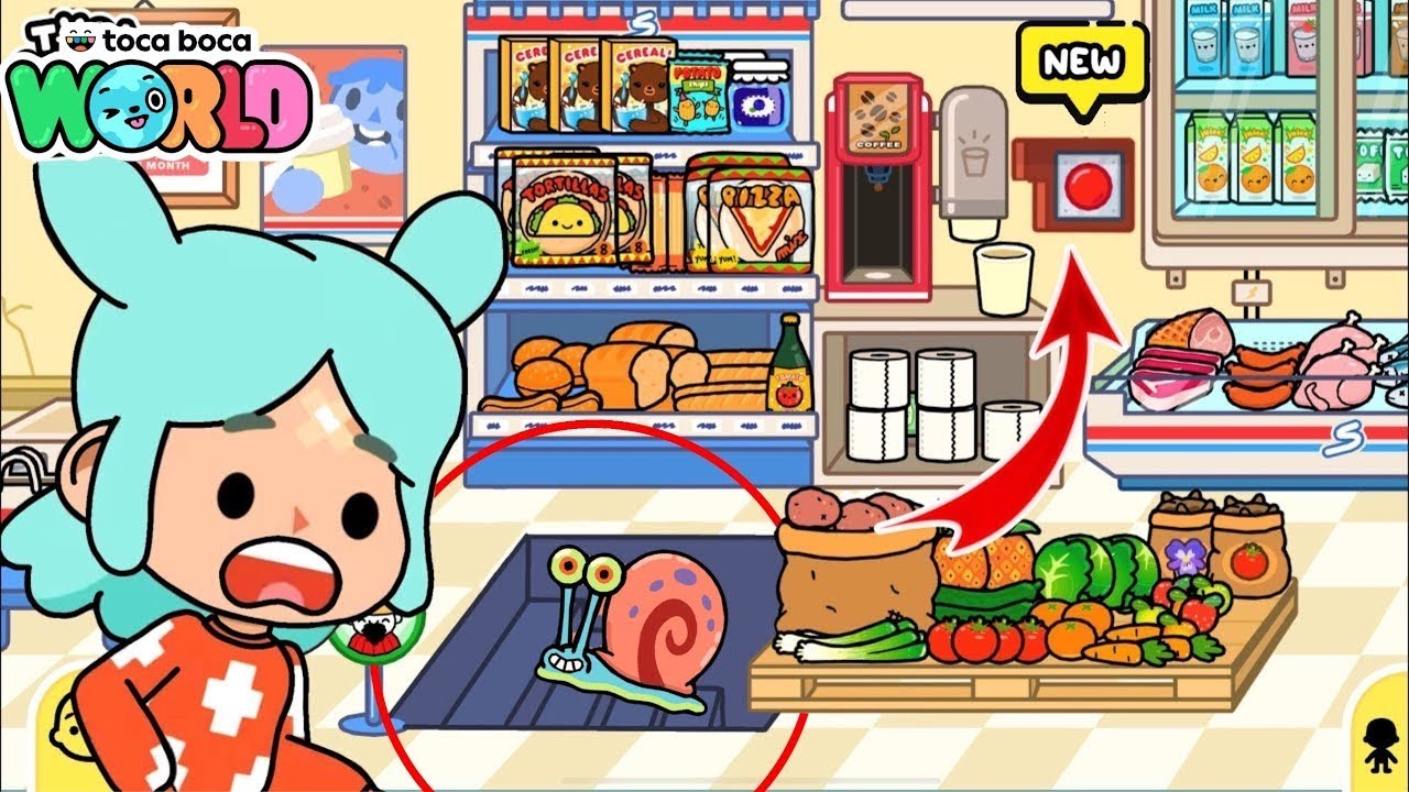 I’M STUNNED BY THIS !! 🌋😳 Toca Boca hidden secrets and gifts | Toca Boca 🌍