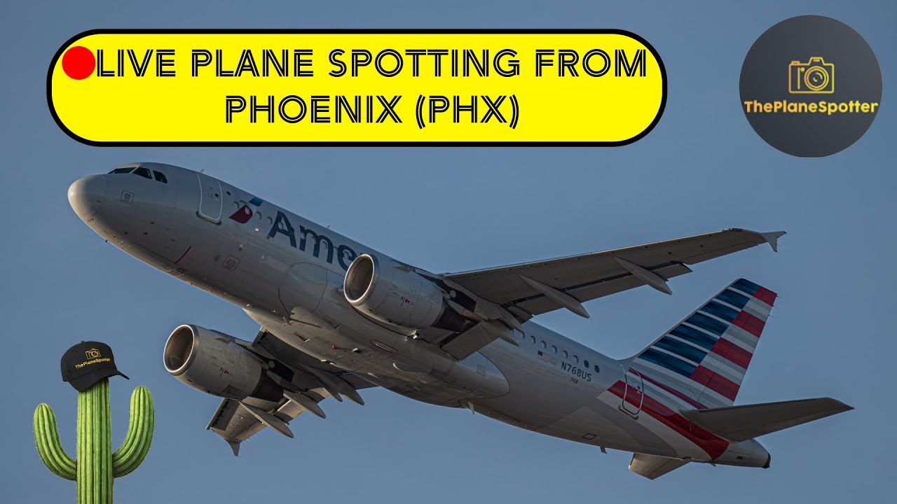 🔴LIVE Plane Spotting | Phoenix Sky Harbor International Airport (PHX) ✈️ | 1/30/26