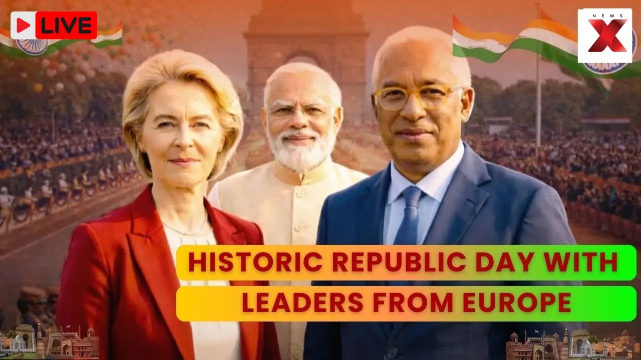 77th Republic Day LIVE | A Grand Welcome For EU Leaders At India’s Republic Day Parade