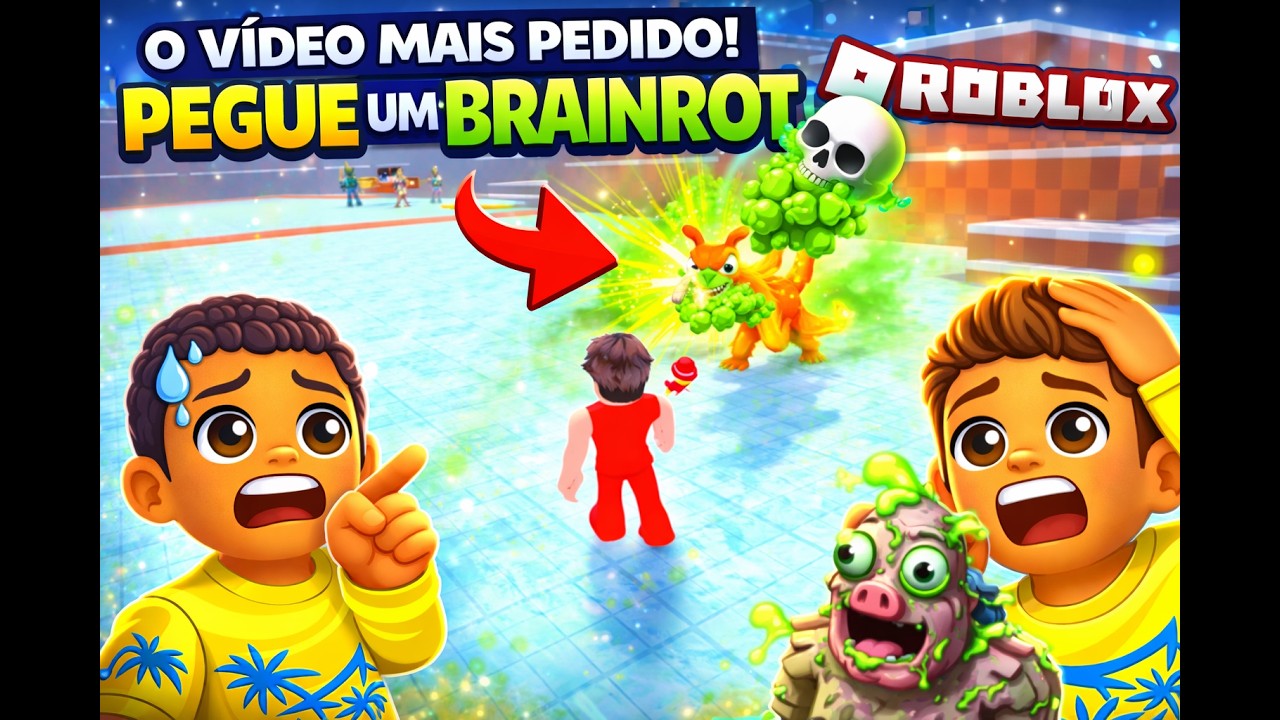 O VÍDEO MAIS PEDIDO! PEGUE UM BRAINROT NO ROBLOX! 😱
