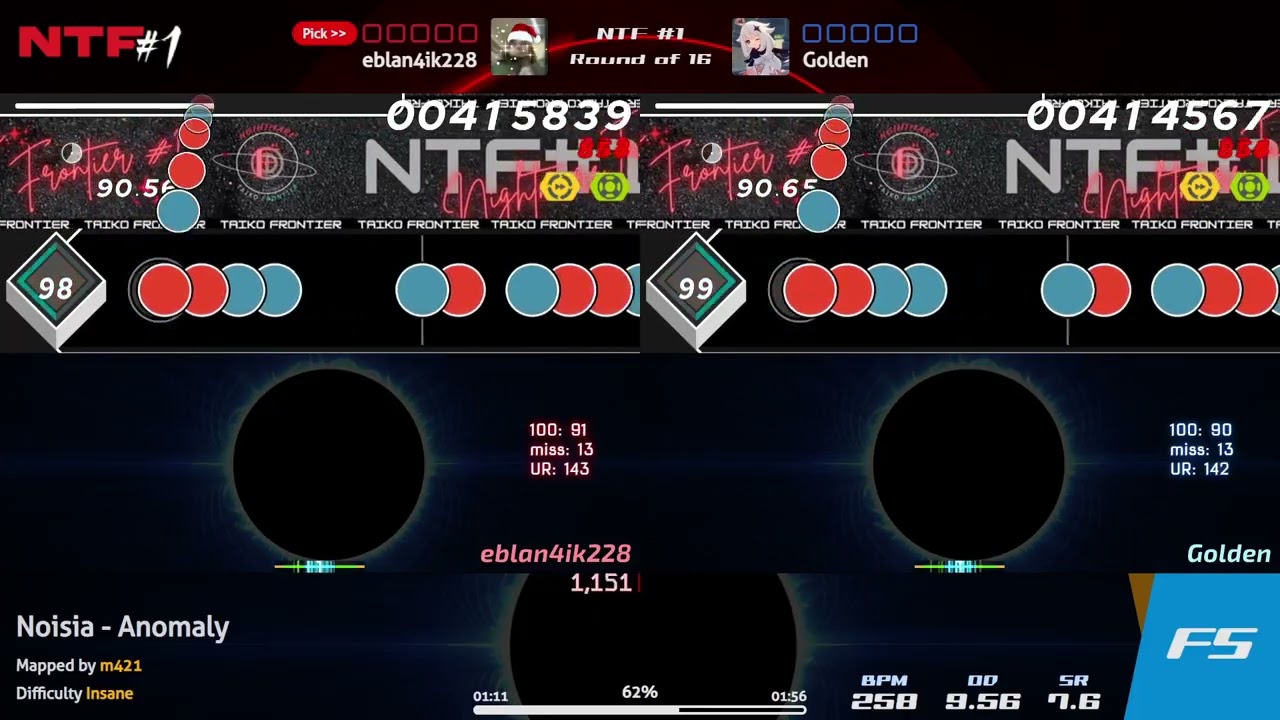 NTF#1 - RO16 : eblan4ik228 vs Golden