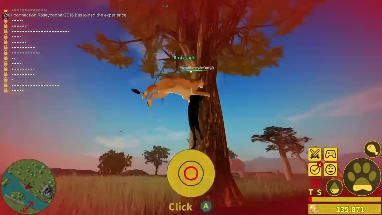 KOSING as WHATEVER KILLS ME (PART 3) in savannah life roblox