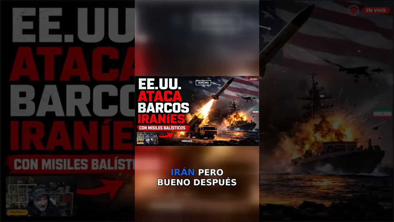 Revoluci&oacute;n en la guerra naval;  Misiles bal&iacute;sticos ATACMS se lanzan desde Bar&eacute;in sobre Iran.
