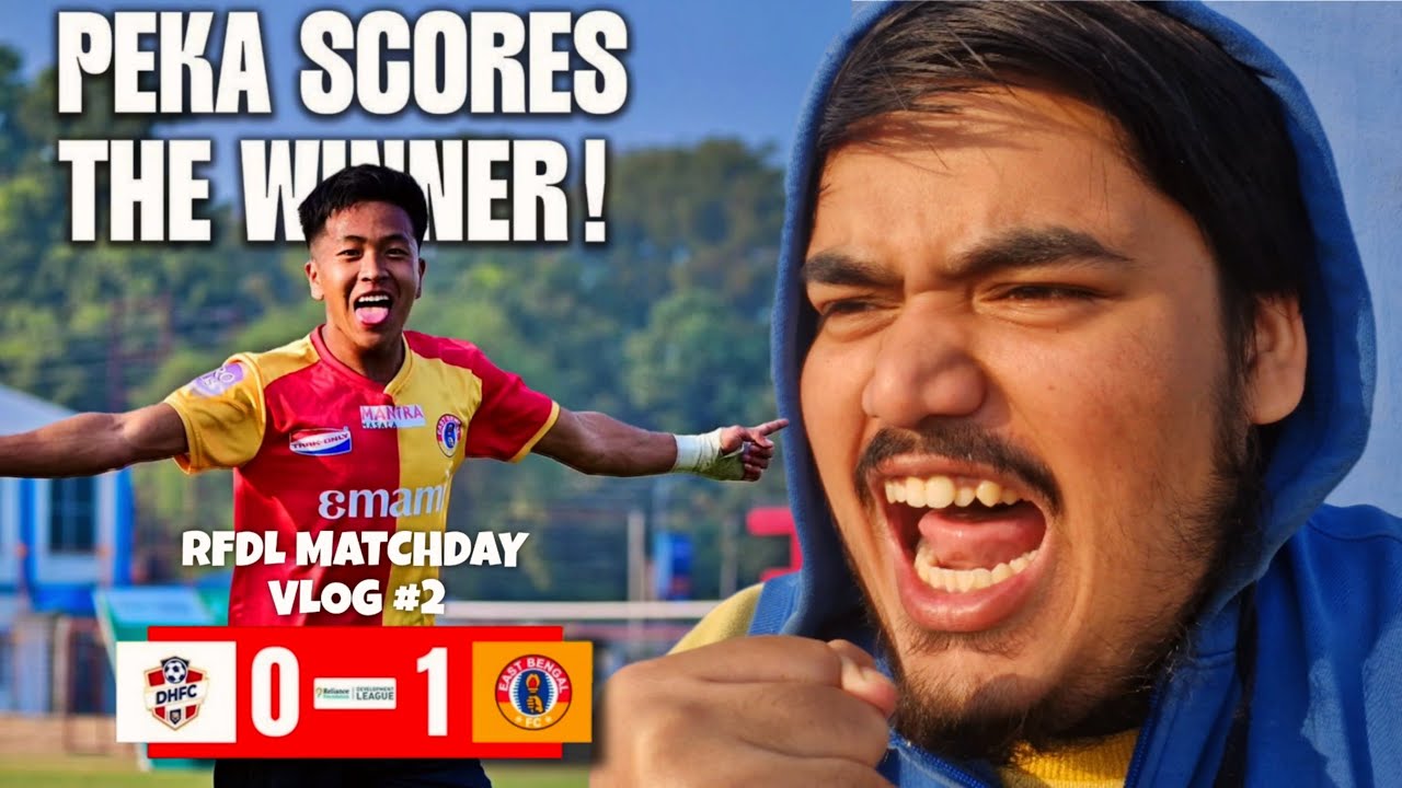 FULL DRAMA! East Bengal 1-0 Diamond Harbour | Heated Clash After FT 😤 | RFDL Vlog