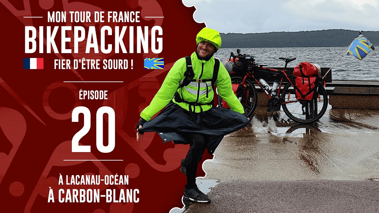 🎥 Bikepacking de Trek 520 - Épisode 20/20 FINAL - De Lacanau-Océan à Carbon-Blanc (Chez moi)