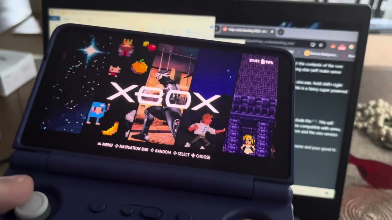 Rocknix Retroid User Guide for XBOX Emulation