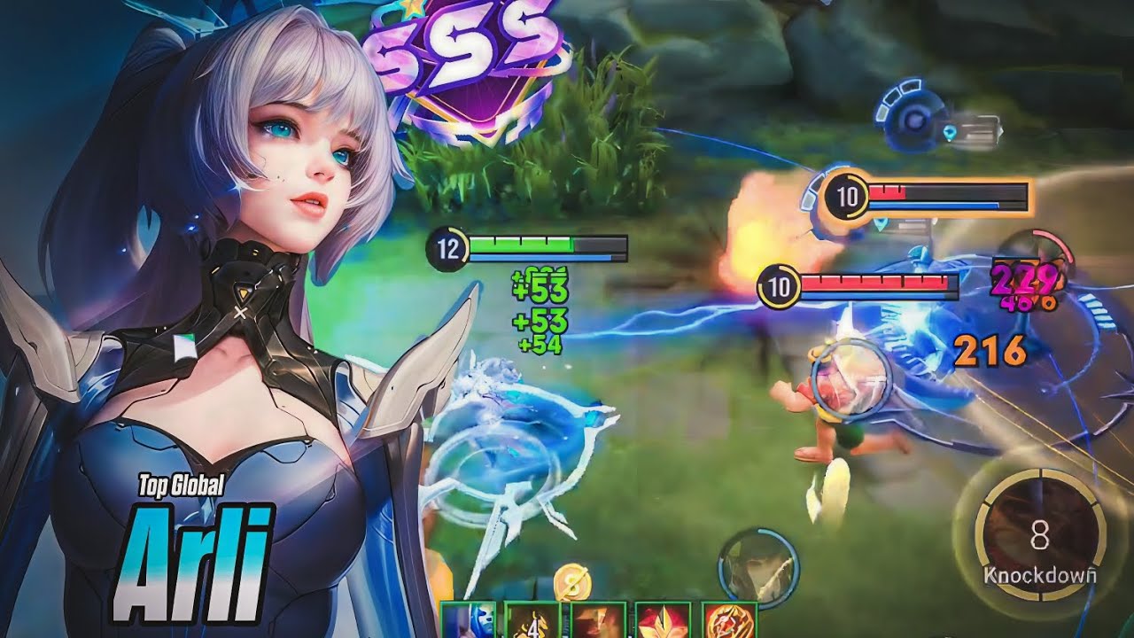 200% Attack Speed | Arli Best Late Game Hero | Honor of kings India