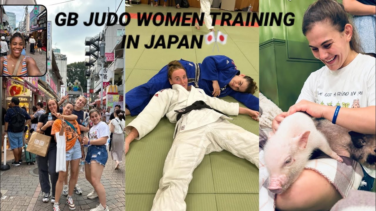 GB JUDO WOMEN TRAINING IN JAPAN PART 2 | LIFE OF A GB JUDO ATHLETE