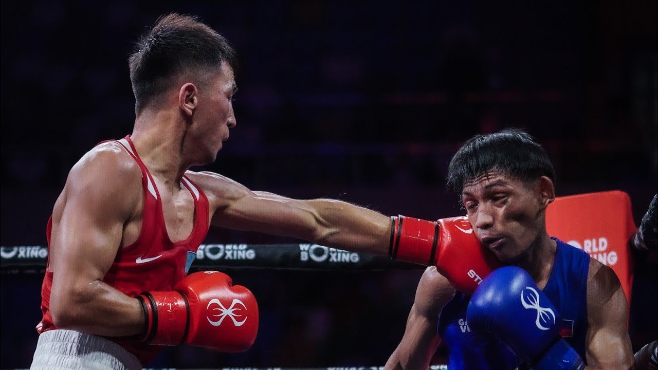 Makhmud Sabyrkhan (KAZ) vs. Aaron Jude Bado (PHI) World Boxing Cup 2025 QF's (55kg)