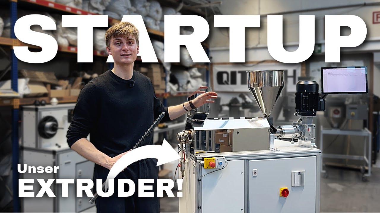 3D-Druck Filament Extruder - Laborextrusionsanlage - QiTech Extruder