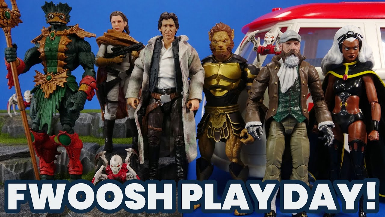 День игры с Fwoosh! Кастомные, 3D-печатные, сторонние и официальные товары для 6-дюймовой витрины...