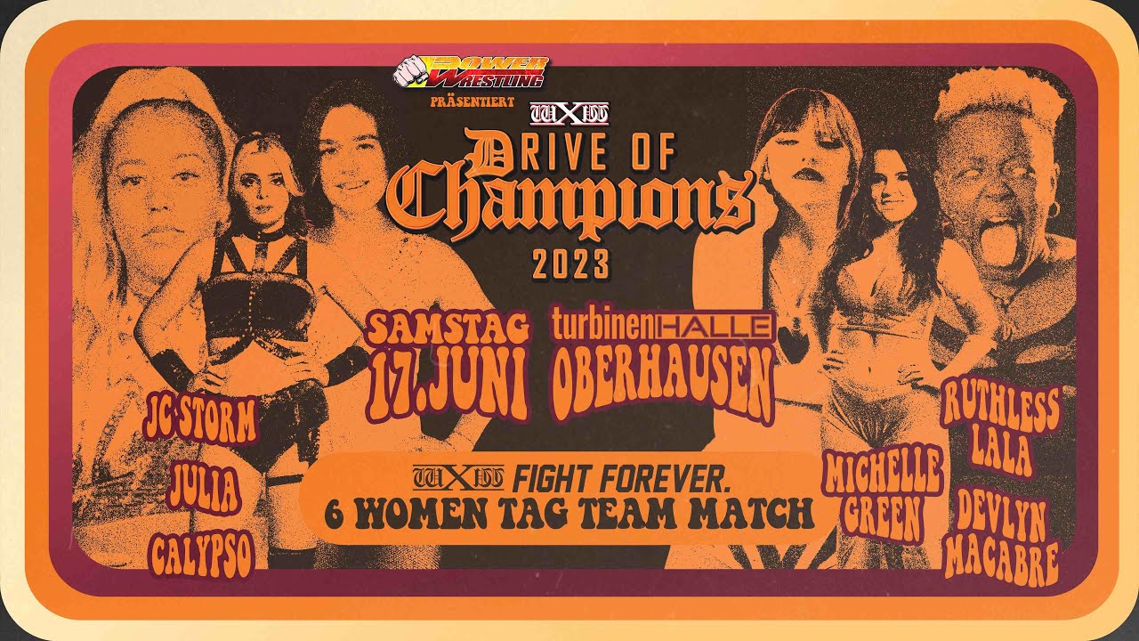 FULL FIGHT FOREVER MATCH for FREE: 3-on-3 Tag Team Action at wXw Drive of Champions 2023