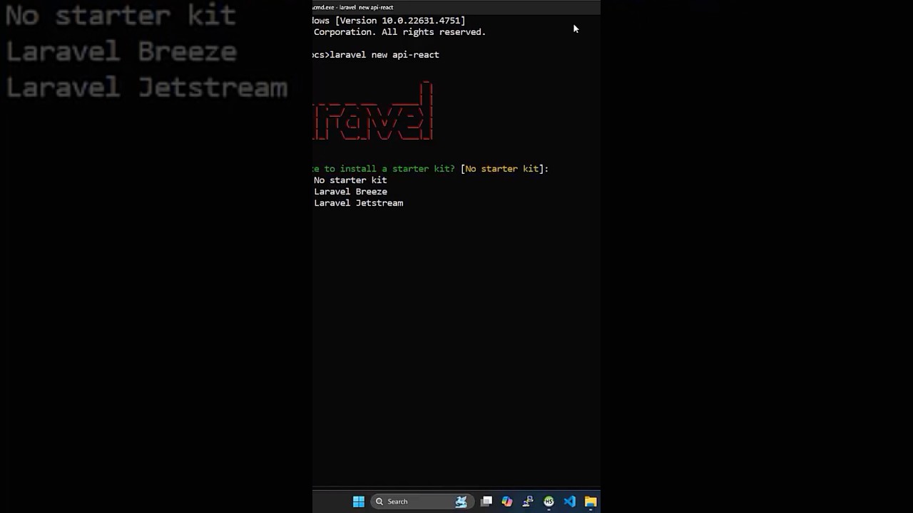 🆙 Como Crear API en Laravel 11 y Consumir con React 19 #api #react #laravel