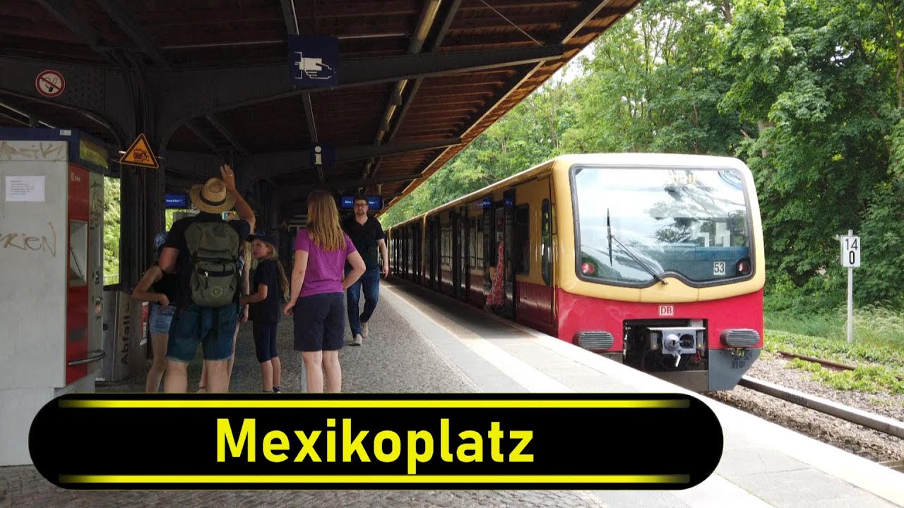 S-Bahn Station Mexikoplatz - Berlin 🇩🇪 - Walkthrough 🚶