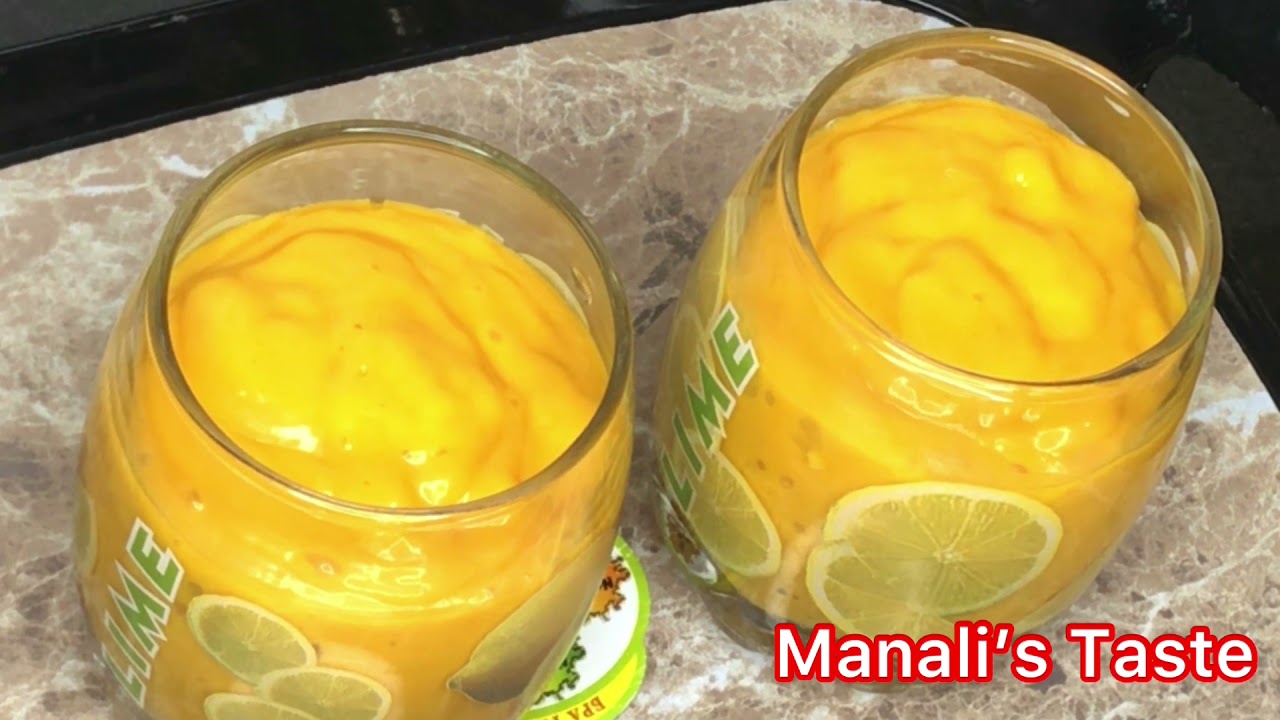 Mango Mastani/मस्तानी/हापूस आंबा शेक/Mango Mastani by Manali Acharya
