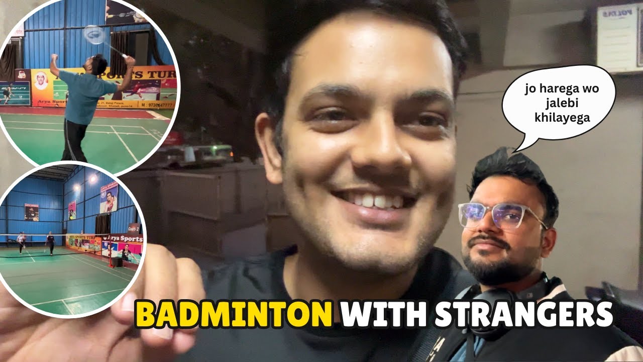 Playing Badminton with Strangers 🏸