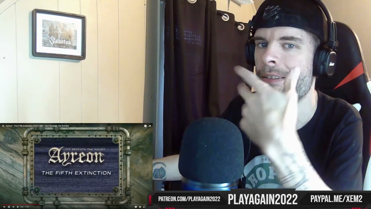 Ayreon - The Fith Extinction (Live Beneath The Waves) (First Time Reaction)