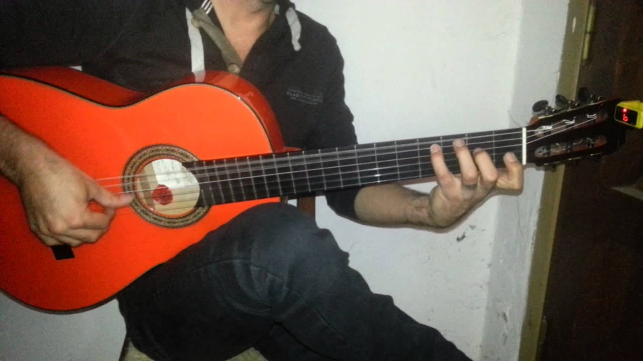 guitarra Valeriano Bernal  cipres   año 2010