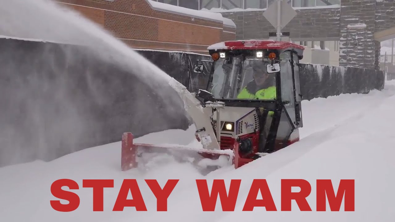 Winter Cab Overview for the Ventrac Sidewalk Snow Tractor