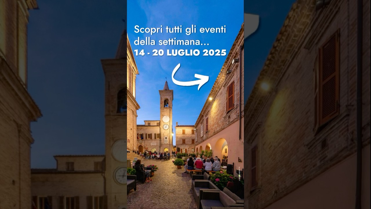 Massignano: Eventi estivi della settimana da 14 al 30 Luglio 2025