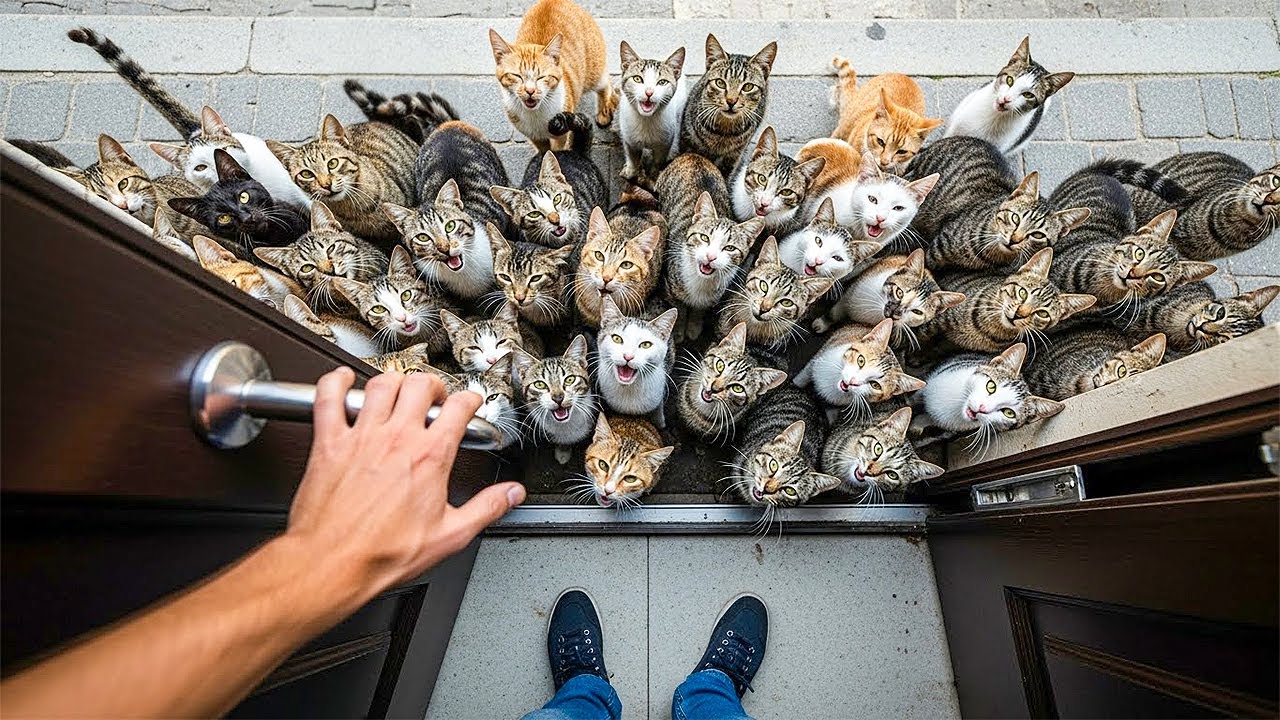 Я допустил ошибку, открыв Эту дверь... #котик