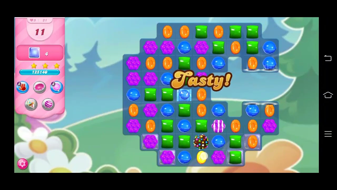 Candy crush saga level 21