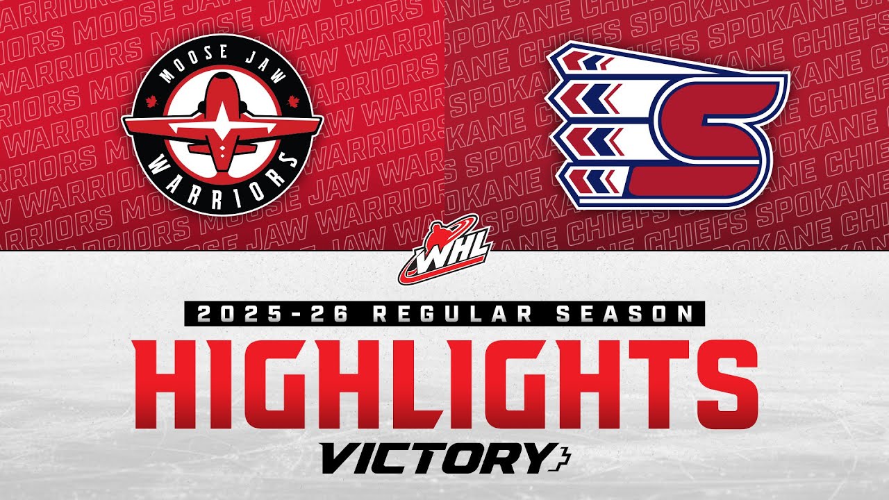 Moose Jaw Warriors at Spokane Chiefs 01/17 | WHL Highlights 2025-26