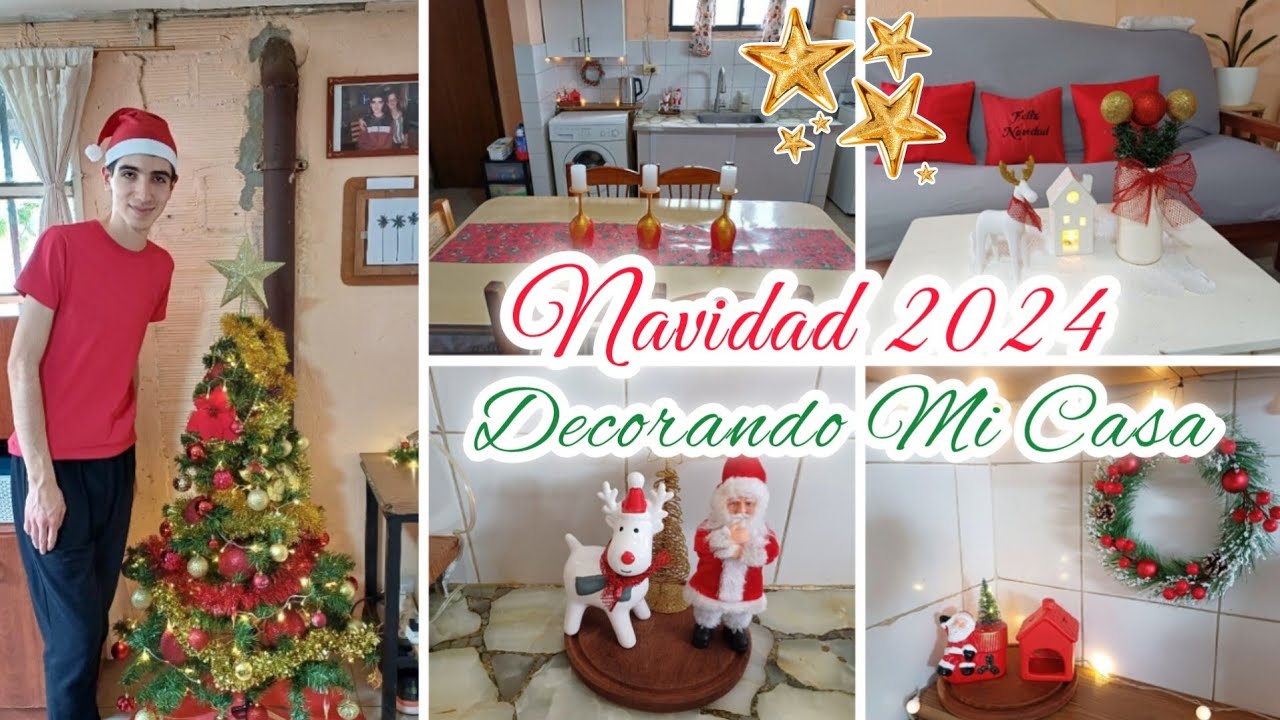 *NEW*🎅 DECORANDO MI CASA PARA NAVIDAD | Decora Conmigo La Sala, Cocina y Comedor // NAVIDAD 2024 🎄✨️