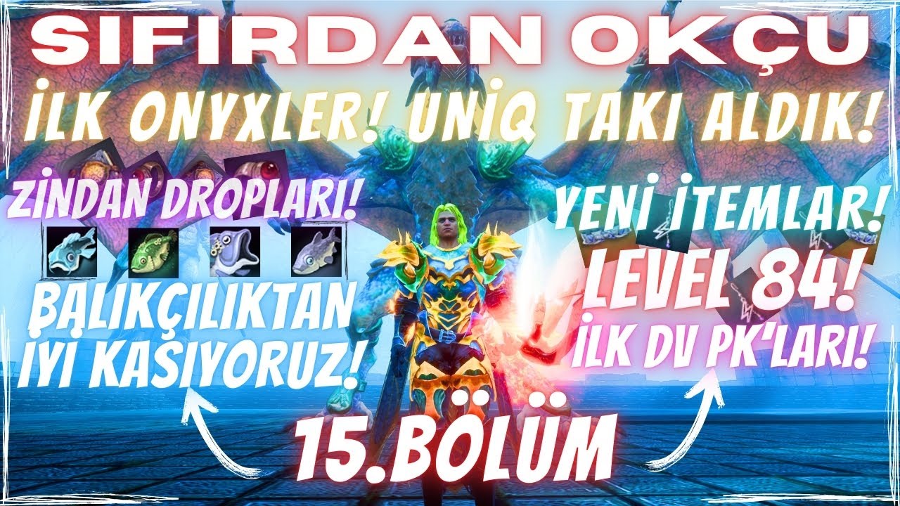 SIFIRDAN OKÇU #15 | İLK UNİQ TAKIMIZ! | İLK ONYX CRYSTALLER! | LEVEL 84! | Rise Online