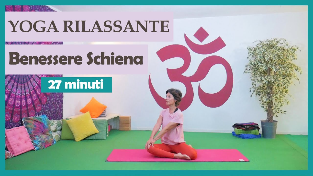 Yoga rilassante | benessere schiena | lezione yoga 30 minuti