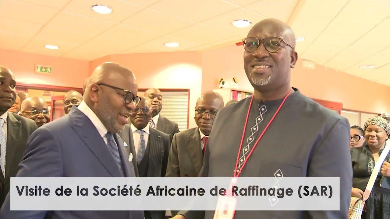 Visite de la SAR par le Ministre des Hydrocarbures, M. Bruno Jean Richard ITOUA